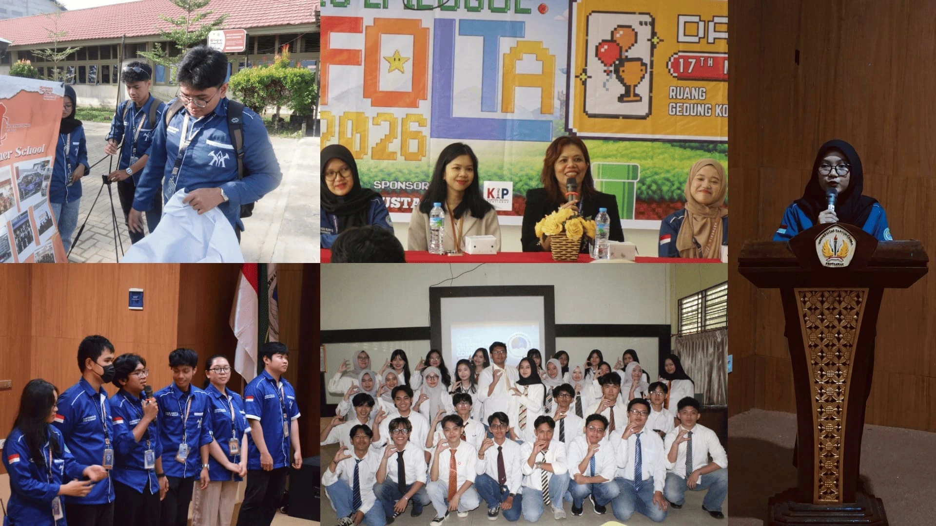 International Student Committee FEB Untan members